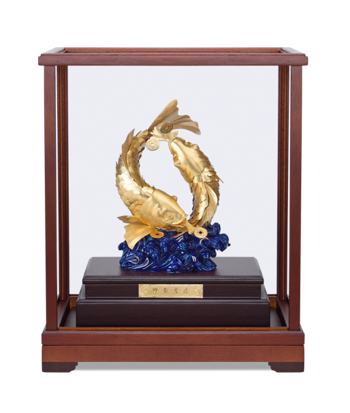 GoldenMaster 24K Gold Leaf Paintings, Window Display Series 3 - GoldenMaster