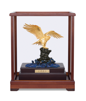 GoldenMaster 24K Gold Leaf Paintings, Window Display Series 3 - GoldenMaster