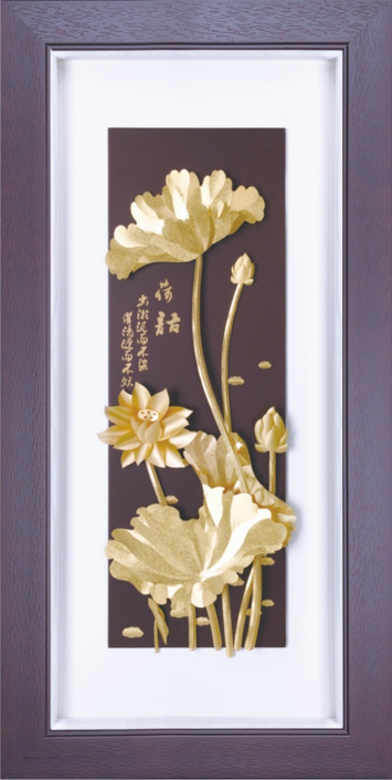 GoldenMaster 24KGold 3D GoldLeaf Painting Sacred Gold Collection - GoldenMaster