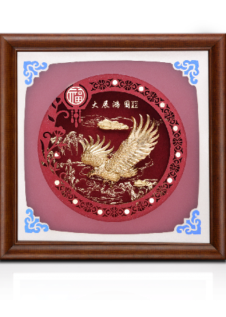 GoldenMaster 24K Gold Foil Painting Hongfu Series - GoldenMaster