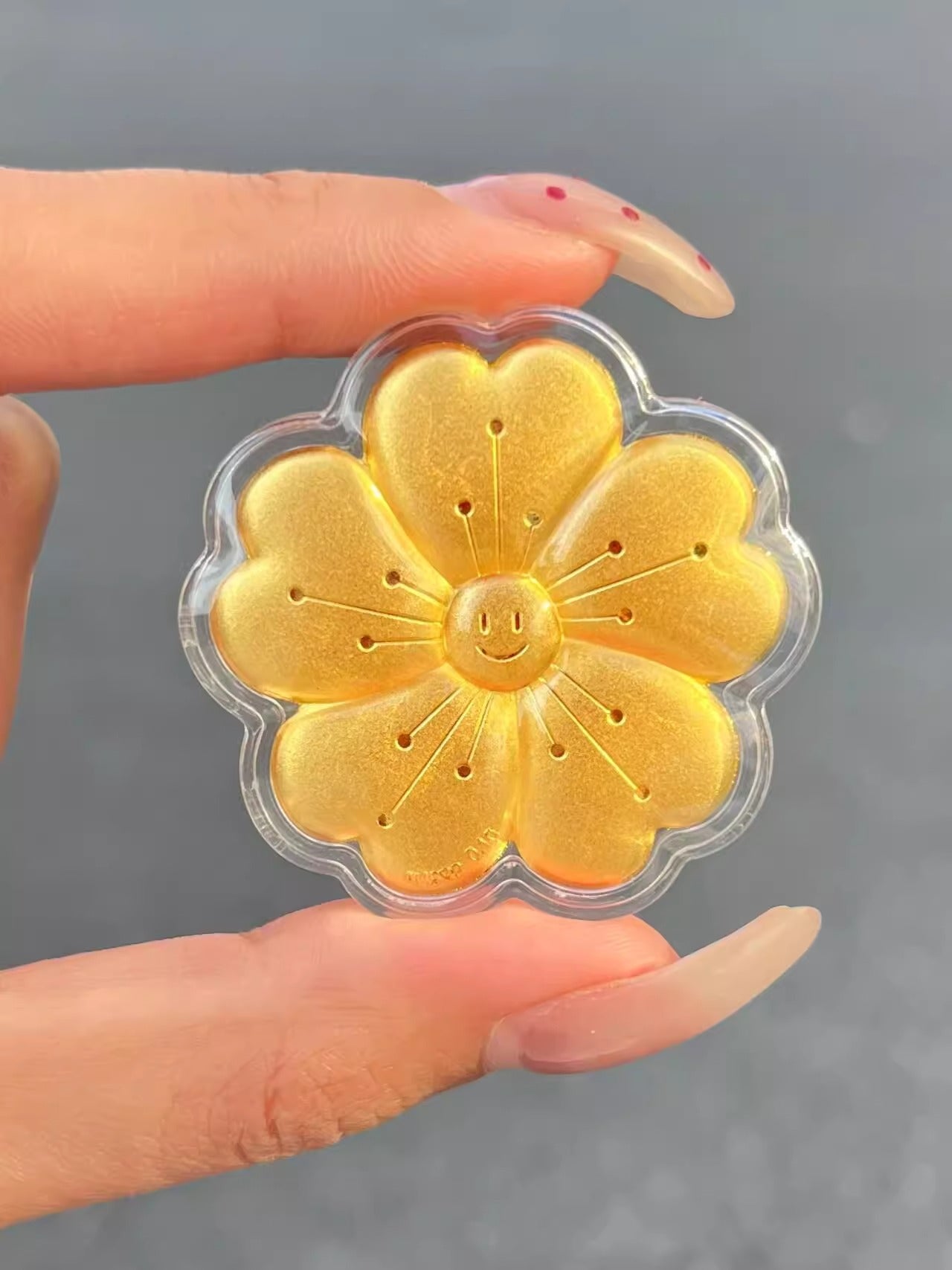 GoldenMaster Gold 999 Money Flower Peach Blossom Gold Flakes Red Envelope Red Packet Ornaments Holiday Souvenirs for Girlfriend, Mom and Wife - GoldenMaster