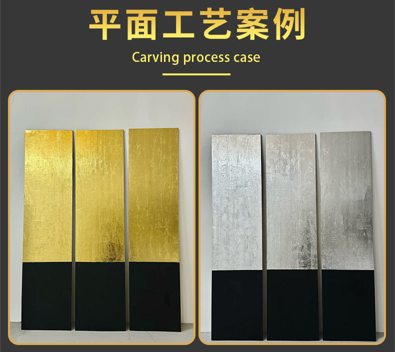 GoldenMaster manufacturers supply 16*16cm authentic high-quality gold foil 2.0/2.5 color unlined gold foil paper, silver foil paper - GoldenMaster
