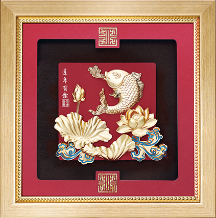24K Gold Foil Painting Peace Series - GoldenMaster