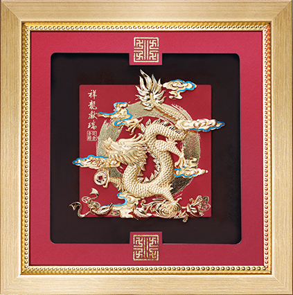 24K Gold Foil Painting Peace Series - GoldenMaster