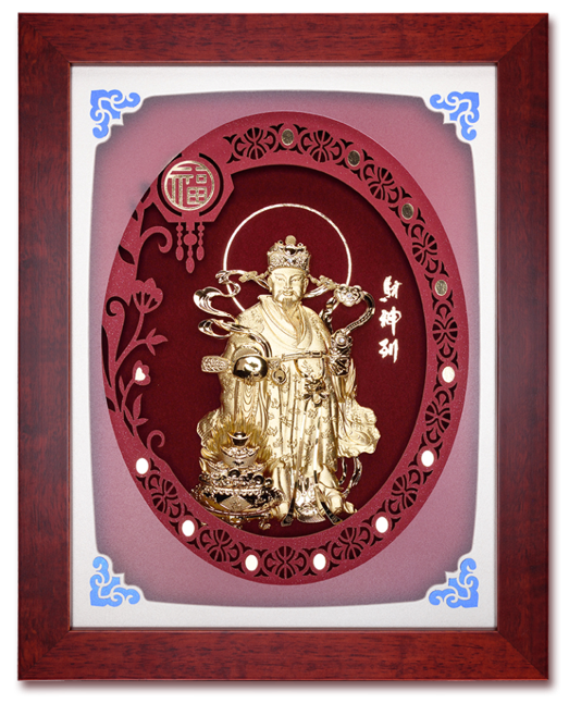 GoldenMaster 24K Gold Foil Painting Hongfu Series - GoldenMaster