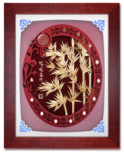 GoldenMaster 24K Gold Foil Painting Hongfu Series - GoldenMaster
