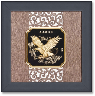 GoldenMaster 24K Gold Foil Painting Yager Series 1 - GoldenMaster