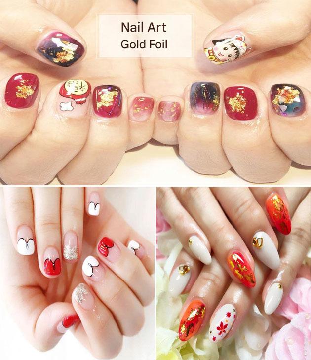 GoldenMaster Multicolor Broken Gold Foil Nail Art Resin Glue Decorated Broken Gold Foil Silver Foil - GoldenMaster