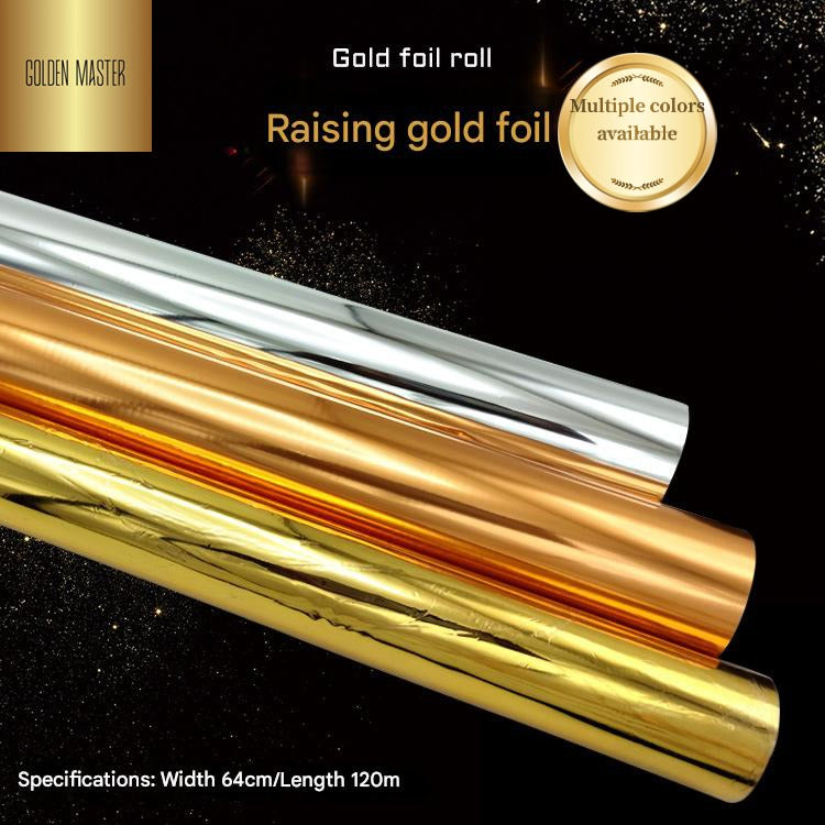 GoldenMaster factory double-sided gold foil paper, silver foil, double-sided gold foil, single-sided gold and silver foil, support customization - GoldenMaster