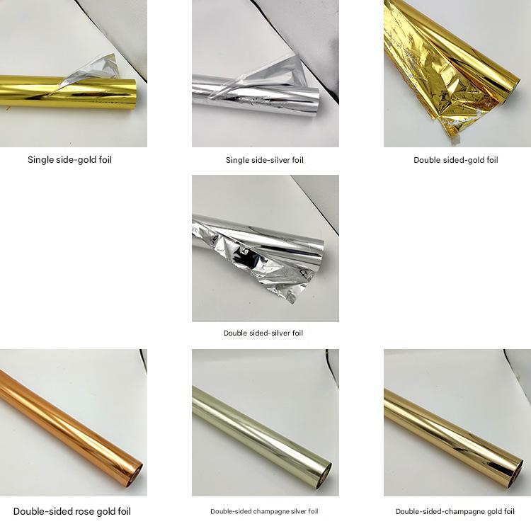 GoldenMaster factory double-sided gold foil paper, silver foil, double-sided gold foil, single-sided gold and silver foil, support customization - GoldenMaster