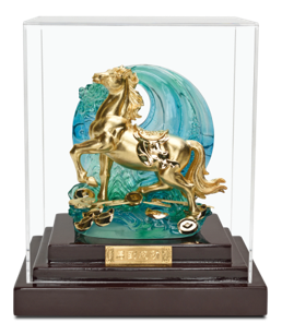 GoldenMaster 24K Gold Foil Painting Organic Window Series 1 - GoldenMaster