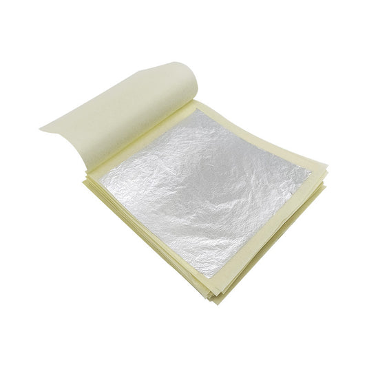 GoldenMasterFactory gold foil furniture craft painting ceiling decoration with 99 real silver foil - GoldenMaster