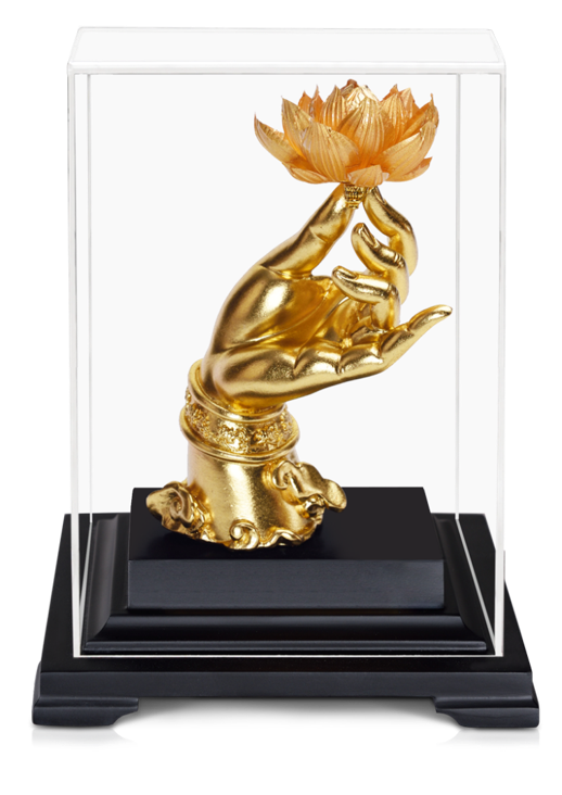 GoldenMaster 24K Gold Foil Paintings, Organic Window Display Series 2 - GoldenMaster