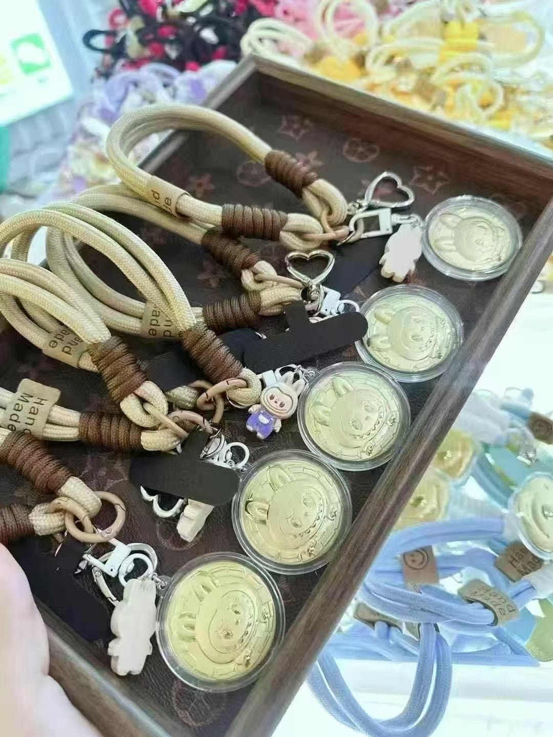 GoldenMaster Cute Gold 999 Labub Mobile Phone Pendant Keychain - GoldenMaster