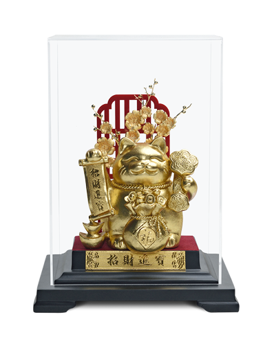 GoldenMaster 24K Gold Foil Paintings, Organic Window Display Series 2 - GoldenMaster