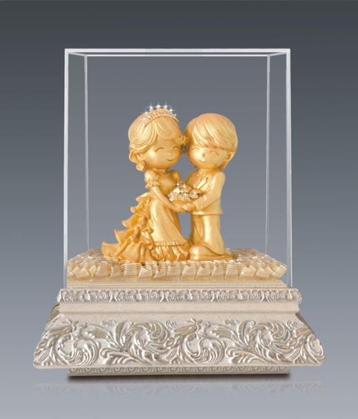 GoldenMaster 24K Gold Foil Paintings, Organic Window Display Series 4 - GoldenMaster