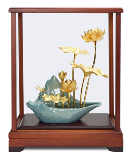 GoldenMaster 24K Gold Leaf Paintings - Window Display Series 1 - GoldenMaster