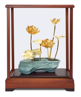 GoldenMaster 24K Gold Leaf Paintings - Window Display Series 1 - GoldenMaster