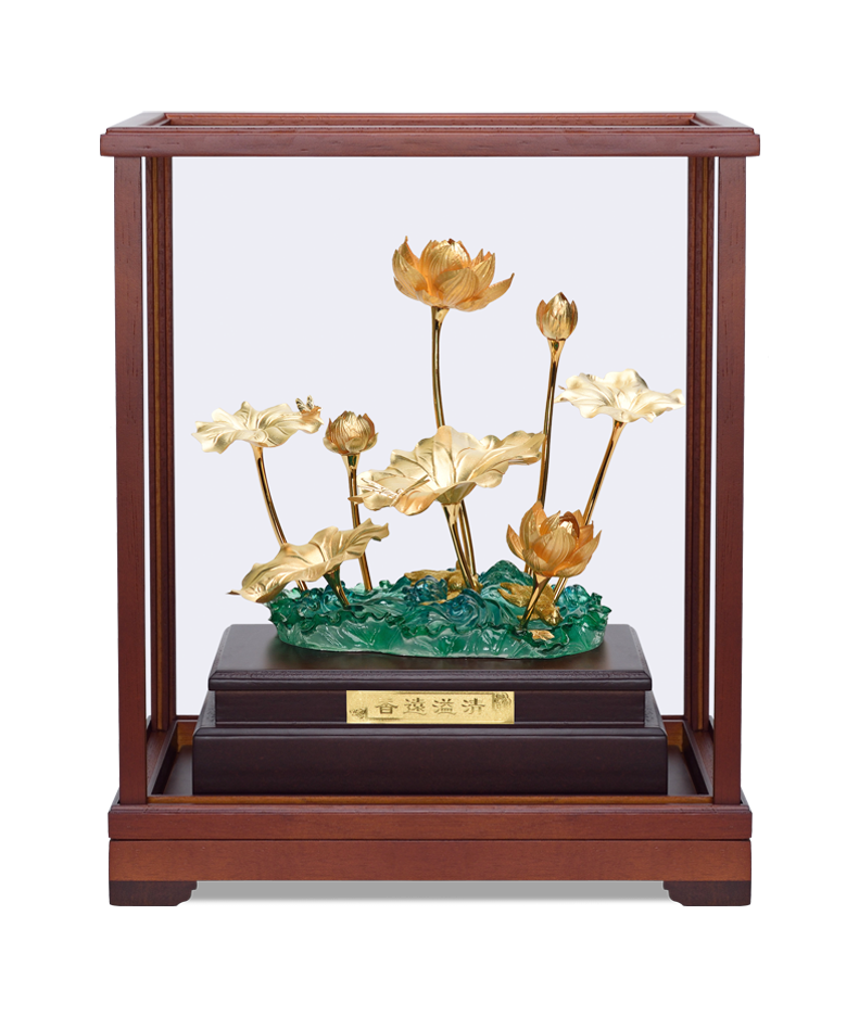 GoldenMaster 24K Gold Leaf Paintings - Window Display Series 1 - GoldenMaster