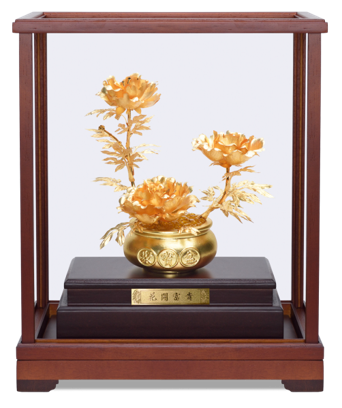 GoldenMaster 24K Gold Leaf Paintings - Window Display Series 1 - GoldenMaster