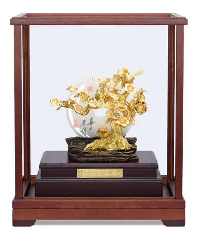GoldenMaster 24K Gold Leaf Paintings - Window Display Series 1 - GoldenMaster
