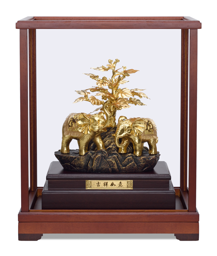 GoldenMaster 24K Gold Leaf Paintings - Window Display Series 2 - GoldenMaster