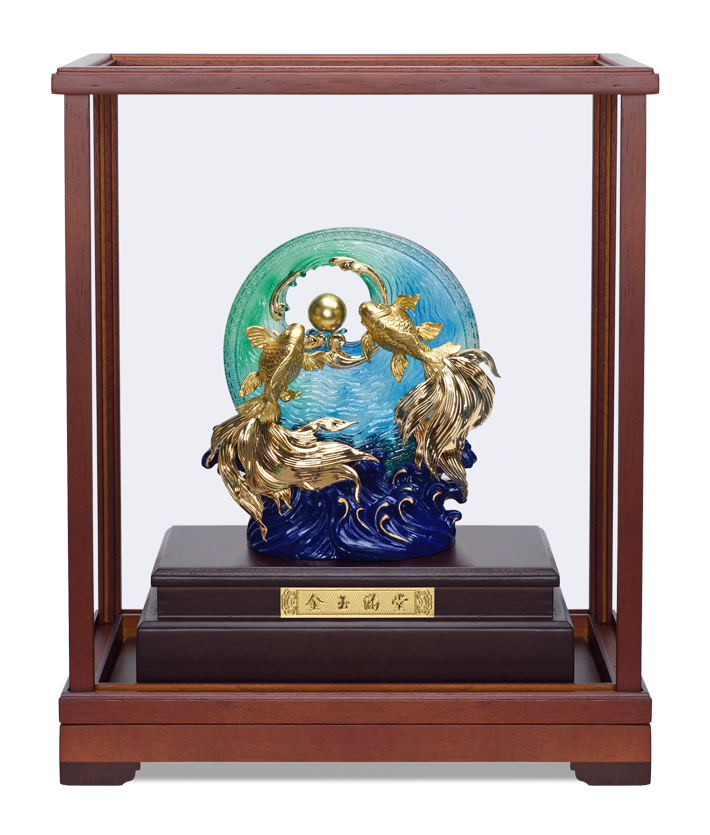 GoldenMaster 24K Gold Leaf Paintings - Window Display Series 2 - GoldenMaster