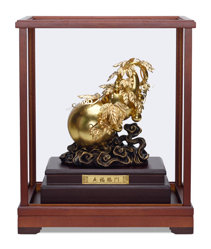 GoldenMaster 24K Gold Leaf Paintings - Window Display Series 2 - GoldenMaster