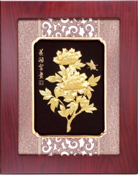 GoldenMaster 24K Gold Foil Painting Yager Series 3 - GoldenMaster