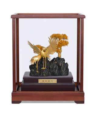 GoldenMaster 24K Gold Leaf Paintings - Window Display Series 2 - GoldenMaster