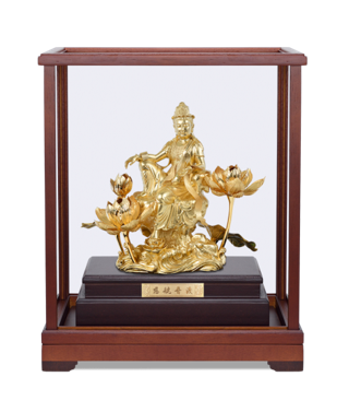 GoldenMaster 24K Gold Leaf Paintings - Window Display Series 2 - GoldenMaster