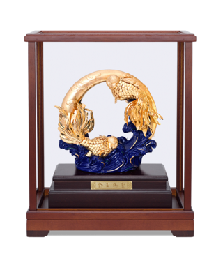 GoldenMaster 24K Gold Leaf Paintings - Window Display Series 2 - GoldenMaster