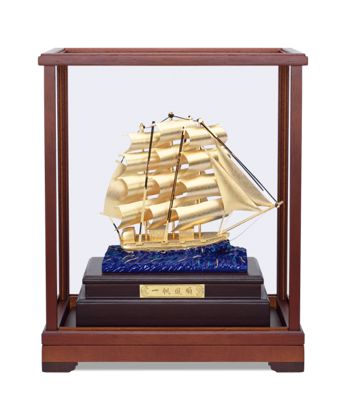 GoldenMaster 24K Gold Leaf Paintings, Window Display Series 3 - GoldenMaster