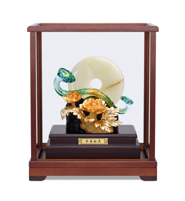 GoldenMaster 24K Gold Leaf Paintings, Window Display Series 3 - GoldenMaster