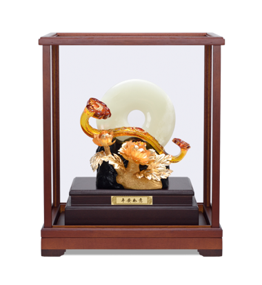 GoldenMaster 24K Gold Leaf Paintings, Window Display Series 3 - GoldenMaster