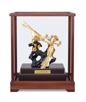GoldenMaster 24K Gold Leaf Paintings, Window Display Series 3 - GoldenMaster