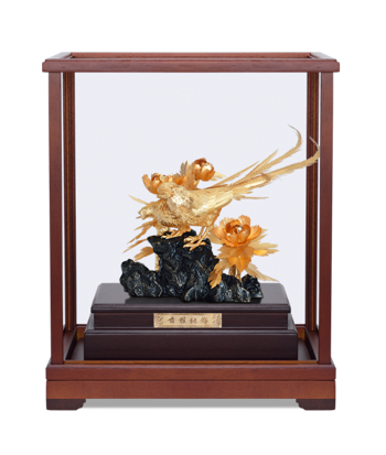 GoldenMaster 24K Gold Leaf Paintings, Window Display Series 3 - GoldenMaster