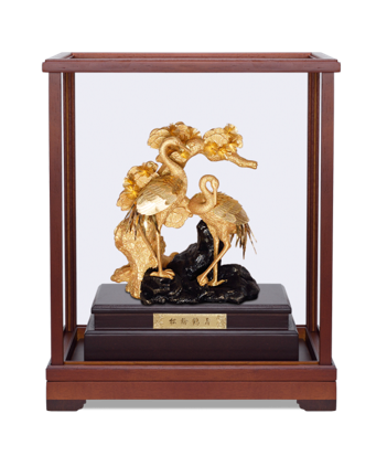 GoldenMaster 24K Gold Leaf Paintings, Window Display Series 3 - GoldenMaster