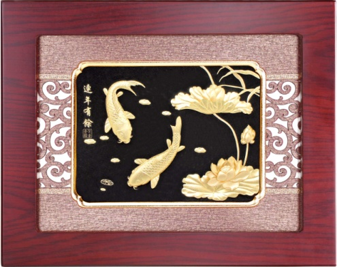 GoldenMaster 24K Gold Foil Painting Yager Series 3 - GoldenMaster