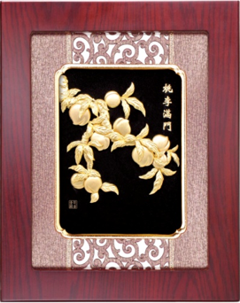 GoldenMaster 24K Gold Foil Painting Yager Series 3 - GoldenMaster