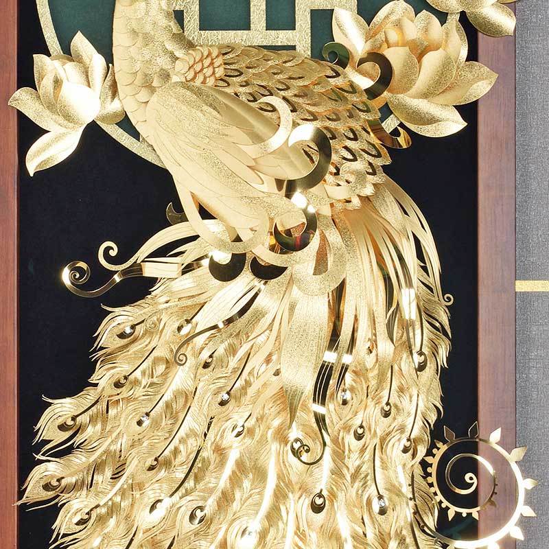 GoldenMaster 24K gold foil painting gilded series, global customization - GoldenMaster