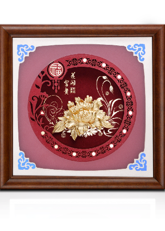 GoldenMaster 24K Gold Foil Painting Hongfu Series - GoldenMaster