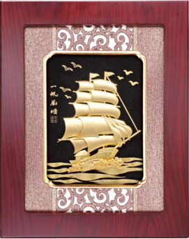 GoldenMaster 24K Gold Foil Painting Yager Series 3 - GoldenMaster