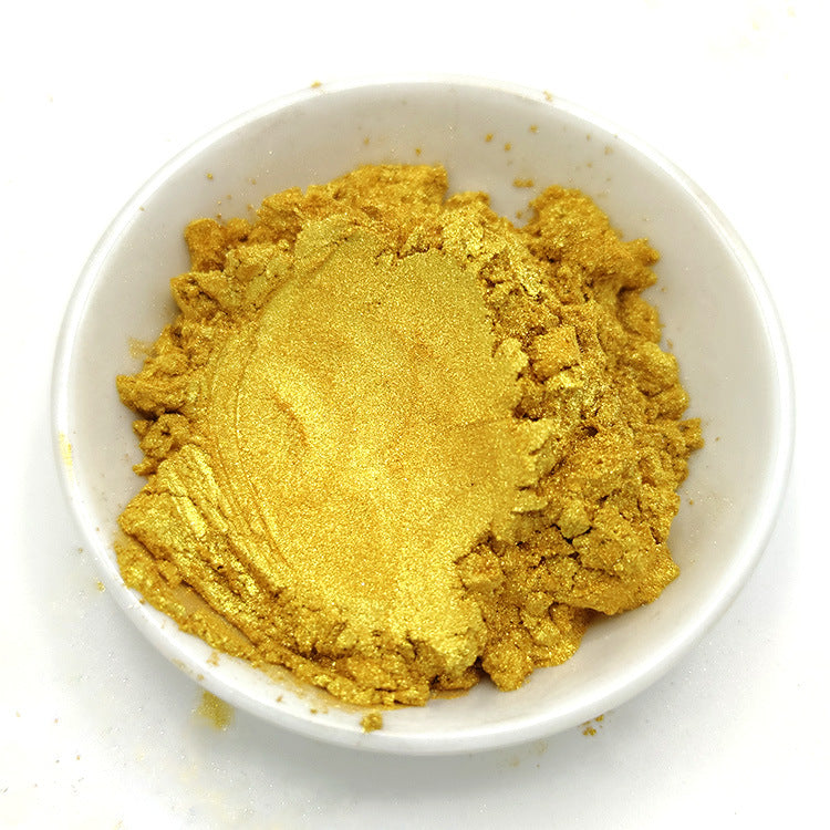 GoldenMaster 24K imitation gold foil powder sunshine gold powder flash gold and silver foil repair gold foil powder furniture craft - GoldenMaster