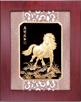 GoldenMaster 24K Gold Foil Painting Yager Series 3 - GoldenMaster