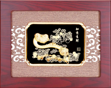 GoldenMaster 24K Gold Foil Painting Yager Series 2 - GoldenMaster