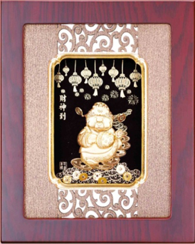 GoldenMaster 24K Gold Foil Painting Yager Series 2 - GoldenMaster