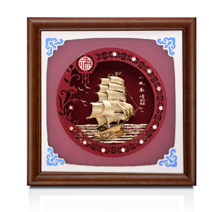 GoldenMaster 24K Gold Foil Painting Hongfu Series - GoldenMaster