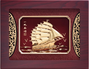 GoldenMaster 24K Gold Foil Painting Yager Series 3 - GoldenMaster