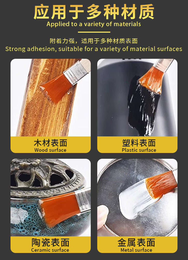 GoldenMaster Gold Foil Manufacturer Wholesale Water-Based Gold Foil Glue with Good Adhesion, Suitable for Large Application Areas - GoldenMaster